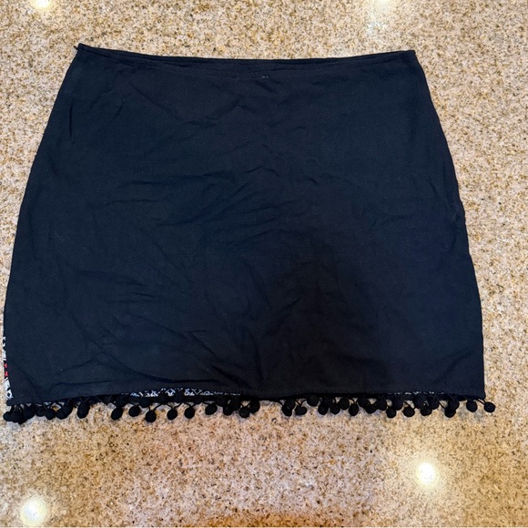 Umgee Embroidered Skirt - Picture 2 of 3
